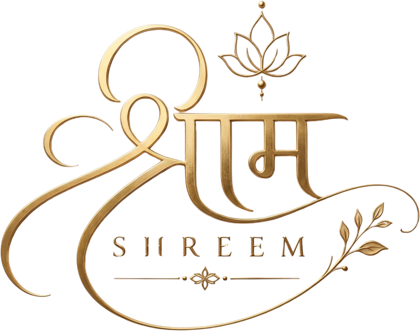 SHREEM Gold Emblem Logo